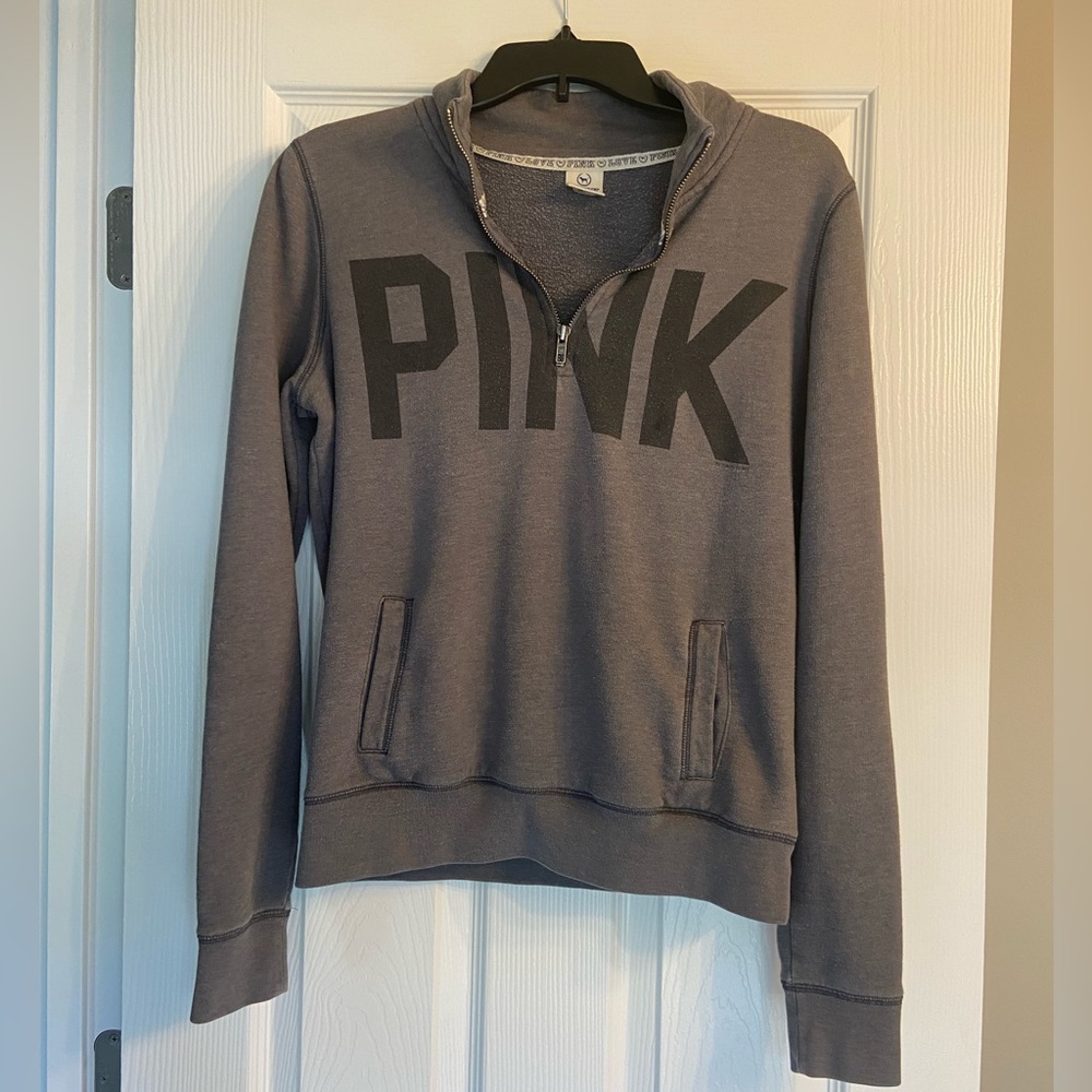 PINK Victoria’s Secret Quarter Zip Pullover